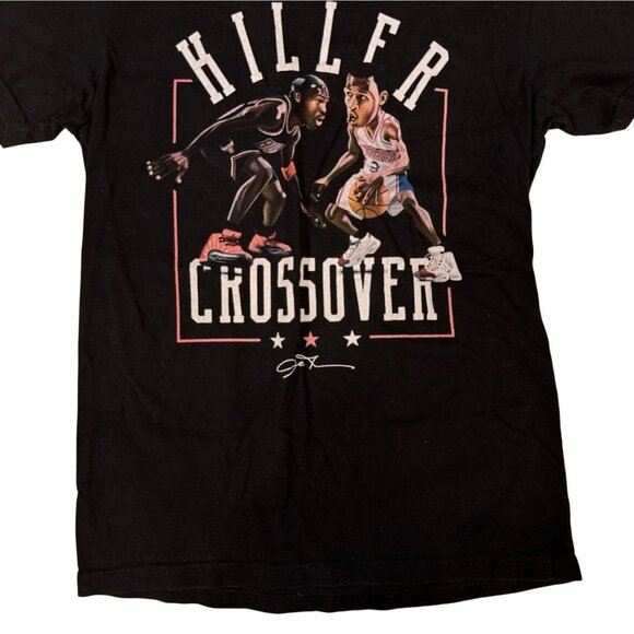 RetroKings Killer Crossover Basketball Graphic T-Shirt Black Size S Streetwear - Picture 3 of 7